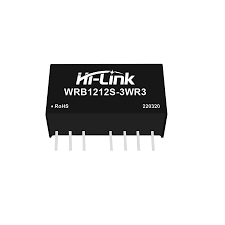 Hi-Link 5V to 5V 3W 600mA DC to DC Isolation Voltage 1500VDC Power Module Converter WRB0505S-3WR3