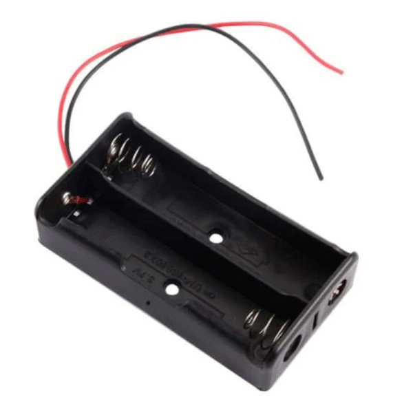 2 Cell 18650 Lithium ion Battery Holder - Image 2