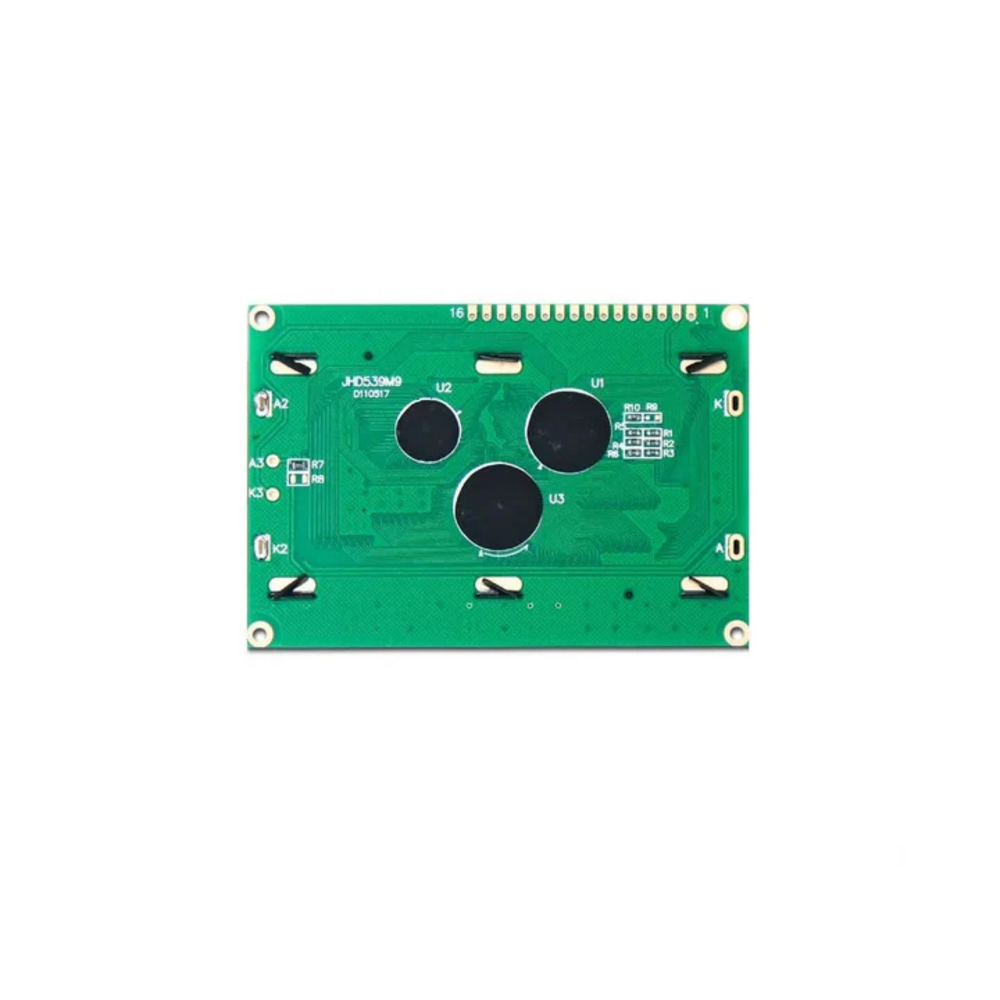 Original JHD 16×4 Character LCD Display With Yellow Backlight - Image 3