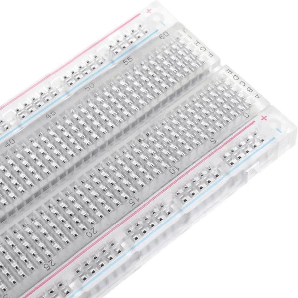 Transparent 830 Points Solderless Breadboard - Image 2