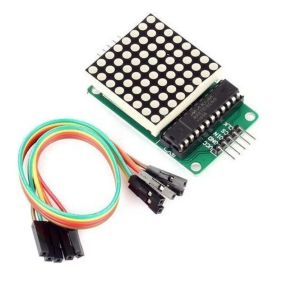 MAX7219 8×8 LED Dot Matrix Display Module