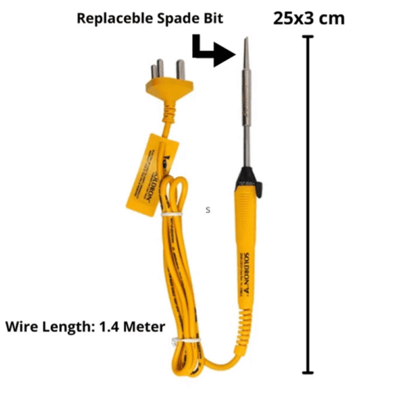 230V 25W Soldron Soldering Iron - Image 2