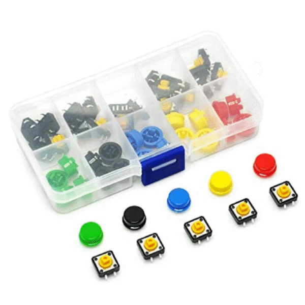 Tactile Push Button Switch Assorted Kit – 25 pcs - Image 3