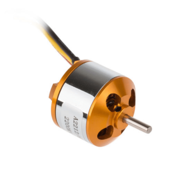 A2212 6T 2200KV Brushless Motor for Drone (Soldered Connector) - Image 2