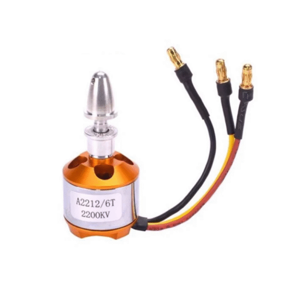 A2212 10T 1400KV Brushless Motor for Drone (Soldered Connector) - Image 3