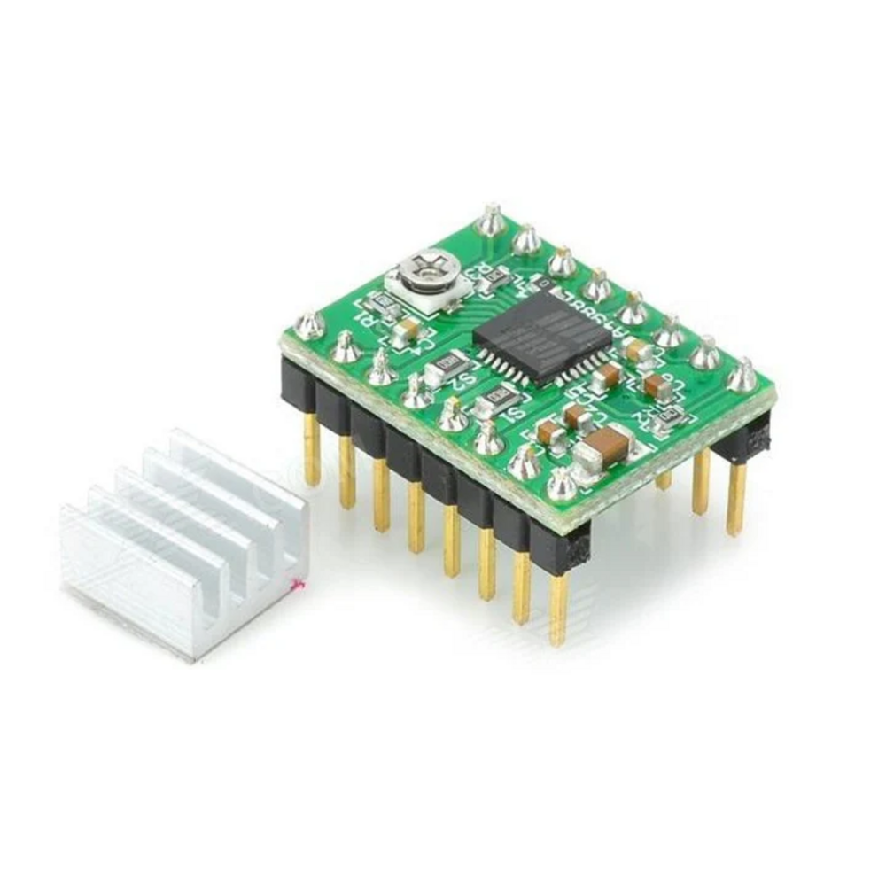 Reprap A4988 stepper motor driver 3D Printer + heat sink with sticker