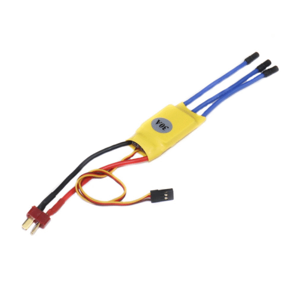 Standard 30A BLDC ESC Electronic Speed Controller with Connector - Image 2