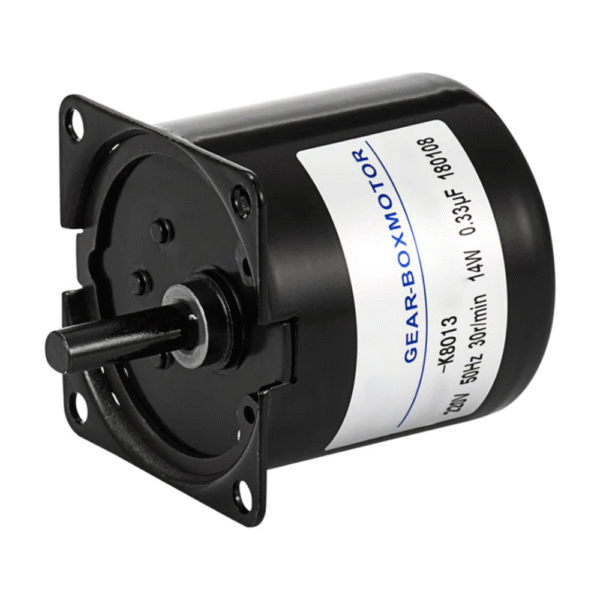 B60KTYZ 220V 2.5 RPM Torque 80 Kg-cm Side Shaft AC Synchronous Gear 0.33µf Industrial Grade, Highly Reliable and Full Copper Motor - Image 3