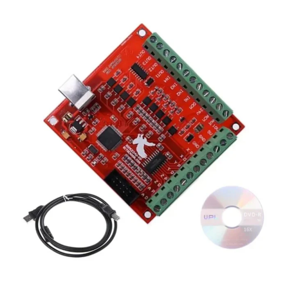 USB Interface MACH3 Motion Control Card Flying Carving Card + USB Cable + CD