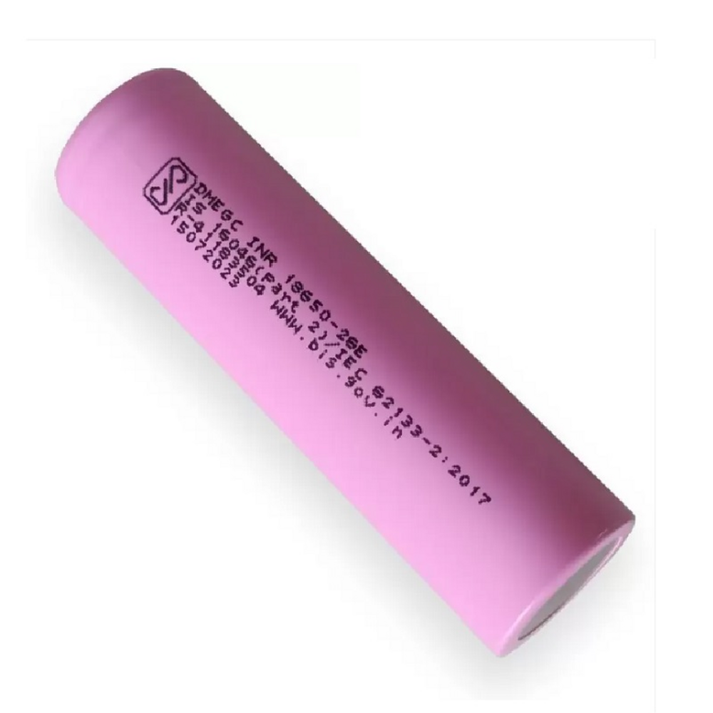 DMEGC INR18650-26E 3.7V 2600mAh Li-Ion Battery