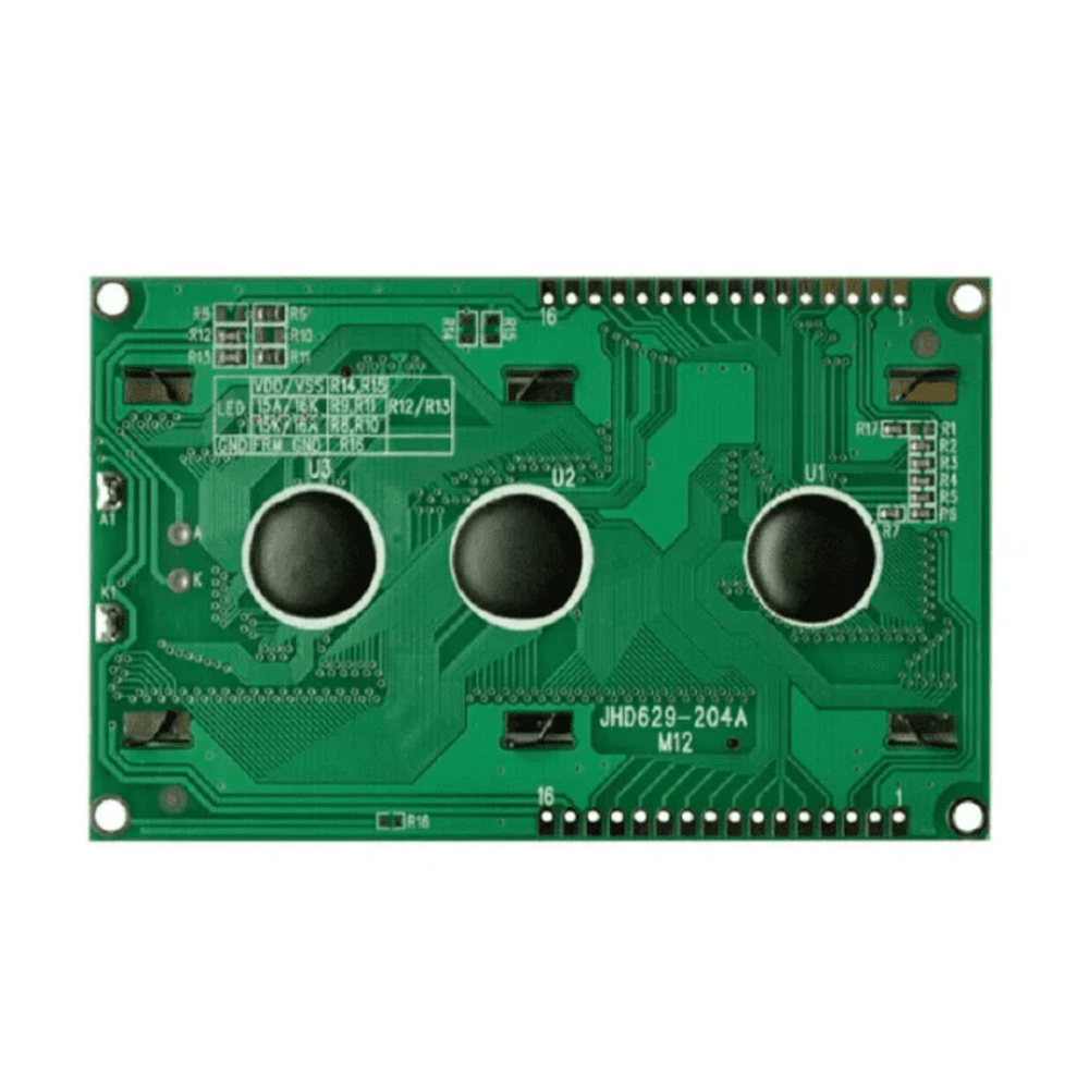 Original JHD 20x4 character LCD Display with Blue Backlight - Image 3