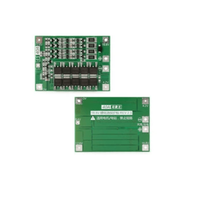 3 Series 40A 18650 Lithium Battery Protection Board 11.1V 12.6V with Balance for Drill Motor Lipo Cell Module - Image 2