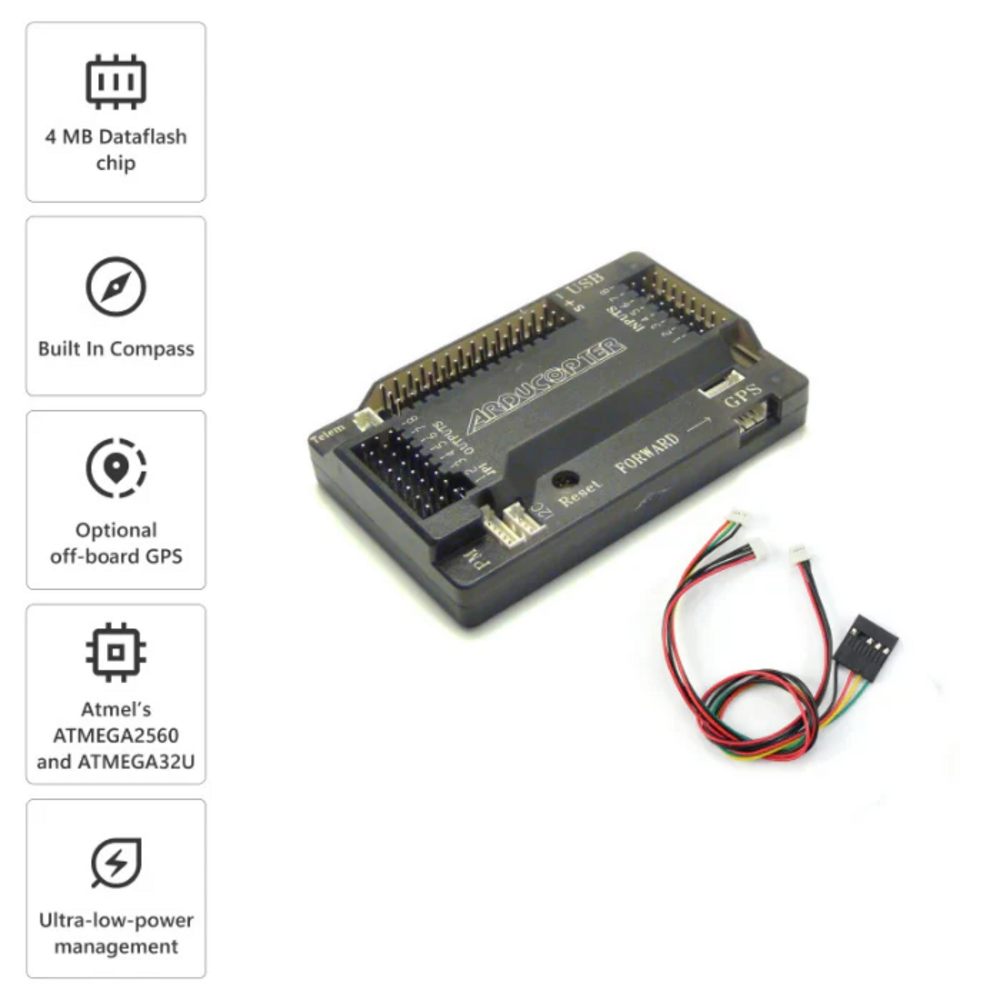 APM 2.8 Flight Controller with Built-in Compass - Image 2