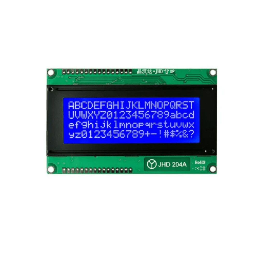Original JHD 20×4 character LCD Display with Blue Backlight