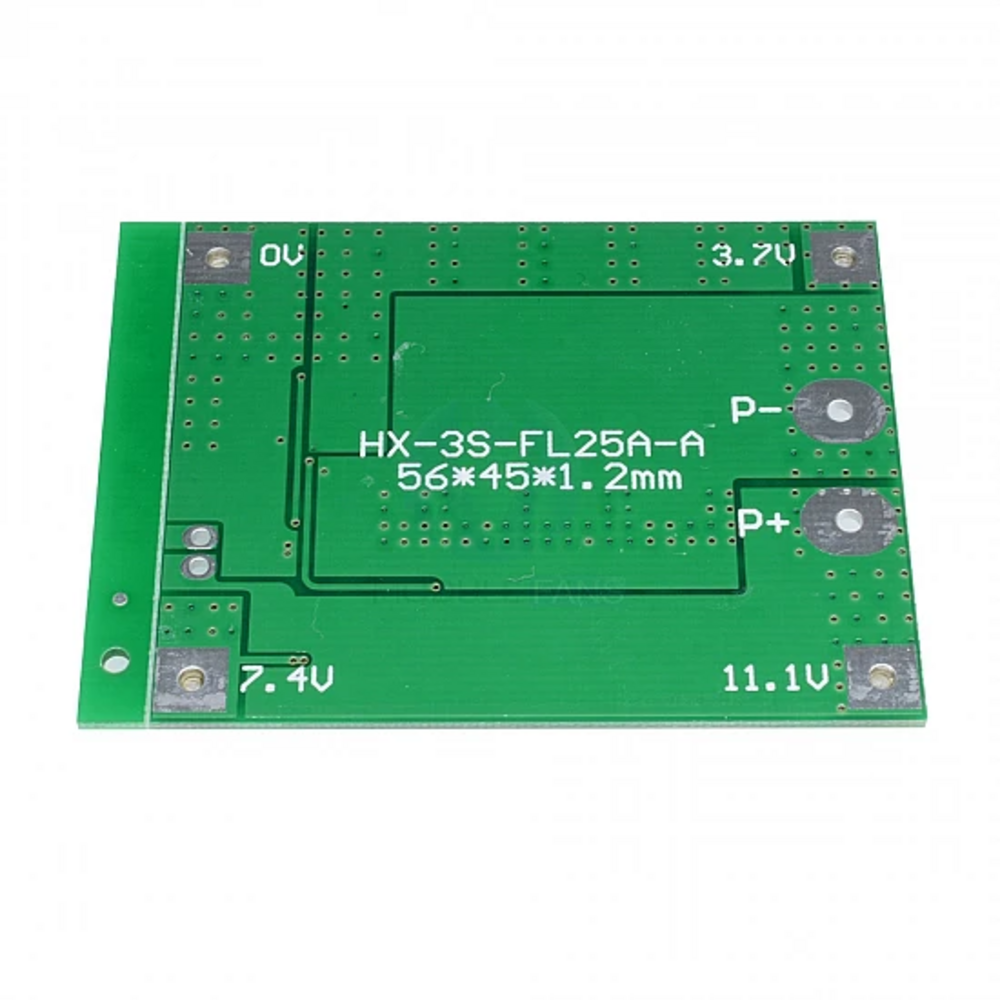 3S 12V 25A 18650 Lithium Battery Protection Board - Image 3