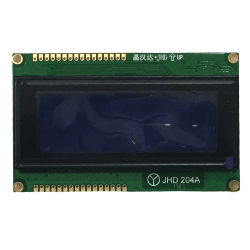 Original JHD 20x4 character LCD Display with Blue Backlight - Image 2