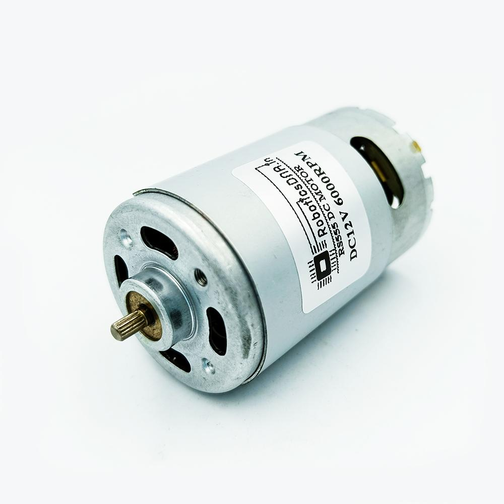 RS555 6000RPM 12V Dc Motor