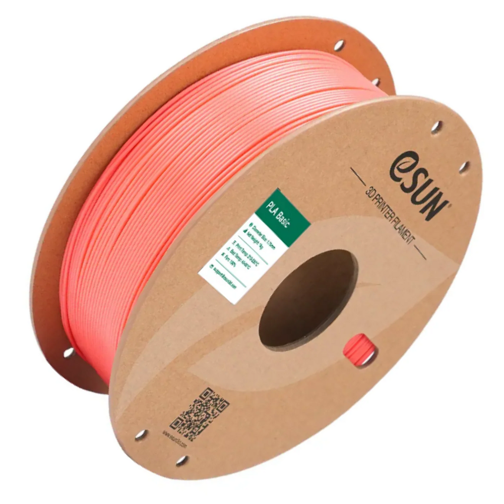 eSun PLA-Basic 3D Printing Filament 1.75mm 1kg Pink Color - Image 2