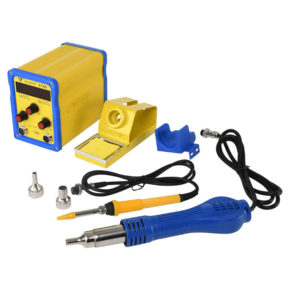 Soldron 858D Hot Air Soldering Station