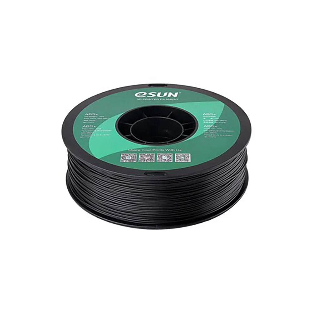 eSUN ABS+ Black-2.5 kg/spool - Image 2