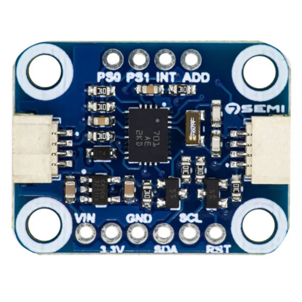 BNO055 9-DOF Absolute Orientation Sensor Breakout with I2C Qwiic – 7Semi