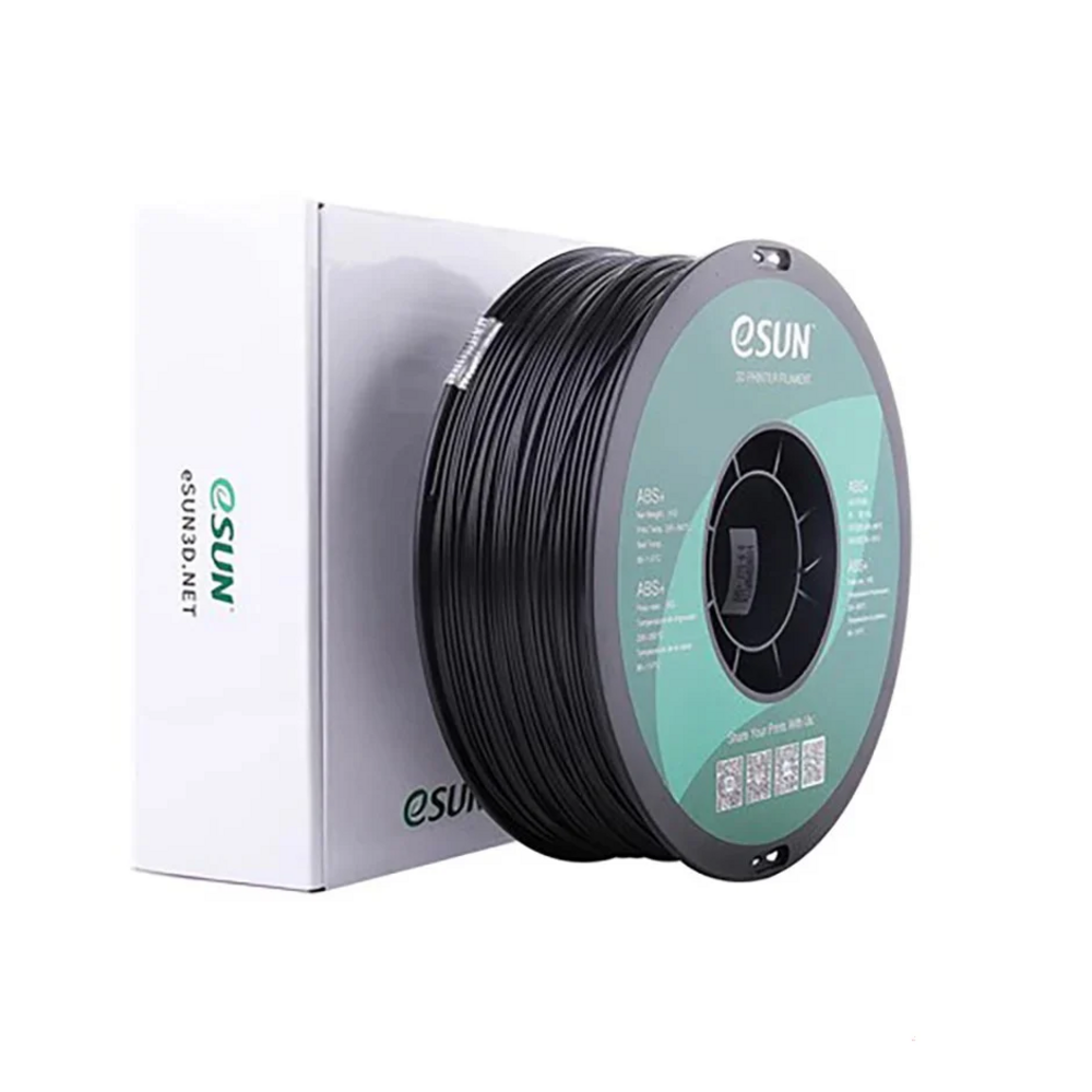eSUN ABS+ Black-2.5 kg/spool - Image 3