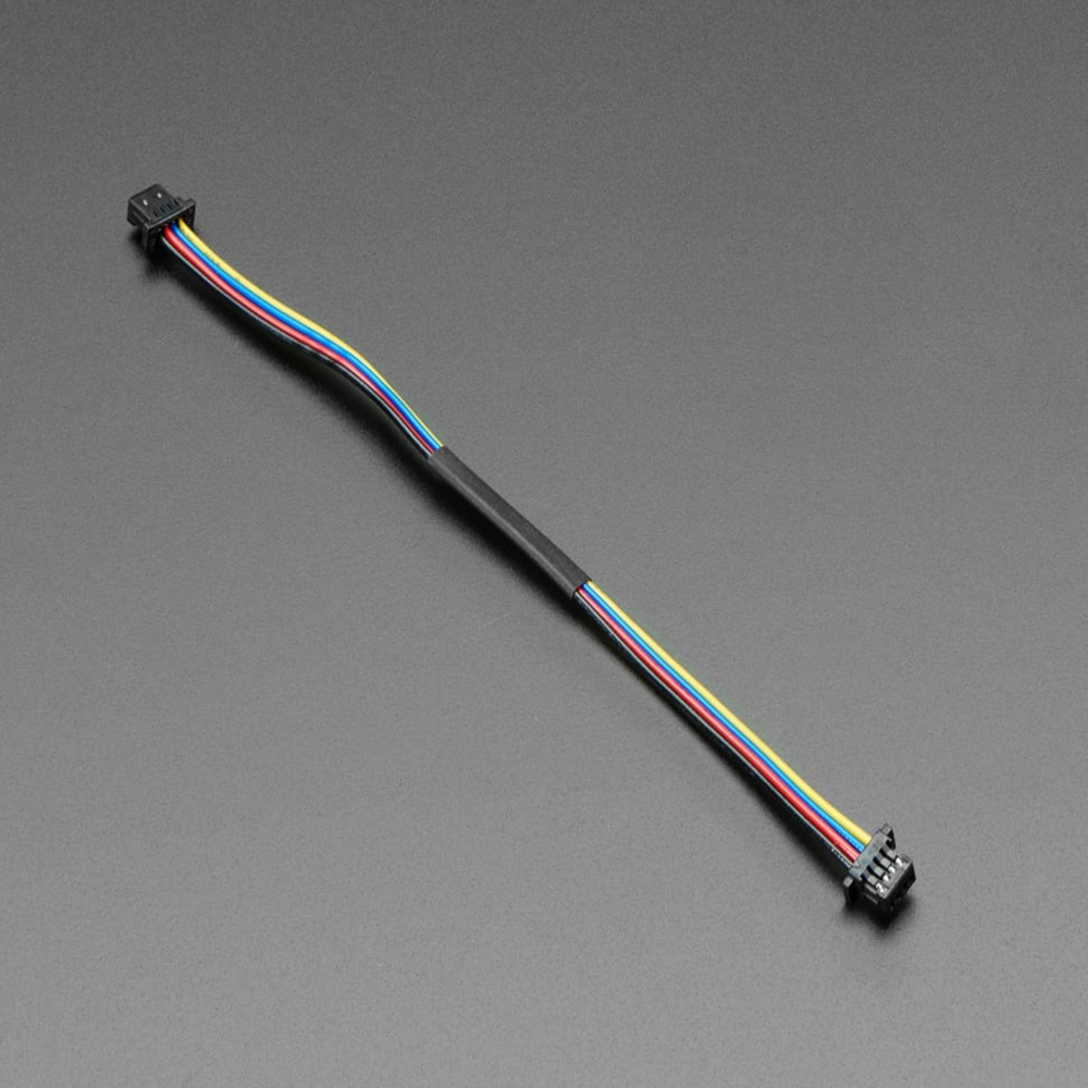 Adafruit STEMMA QT / Qwiic JST SH 4-pin Cable – 100mm Long