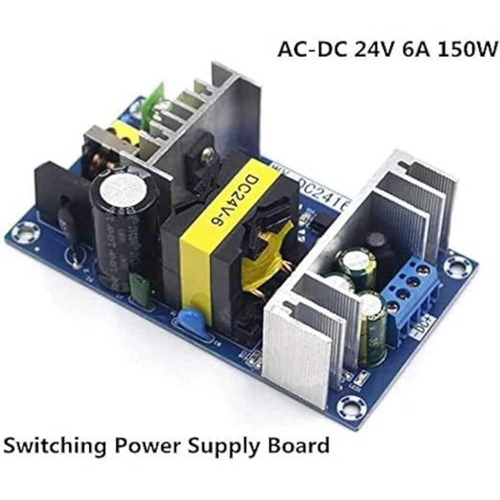 150W AC-DC Buck Converter 100V-240V to 24V 6A Step Down Power Supply Module