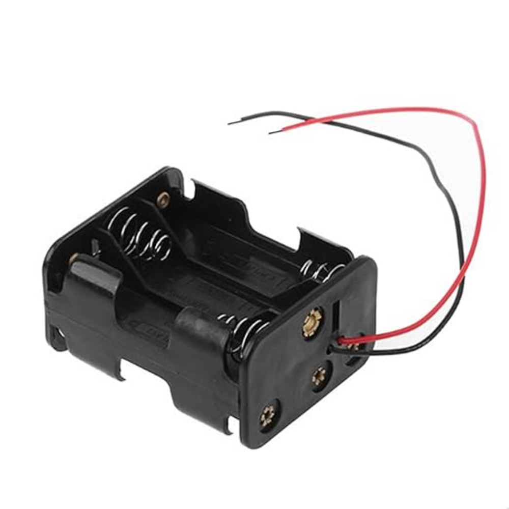 6 x AA Battery Holder Box (Back-to-Back) Without Cover