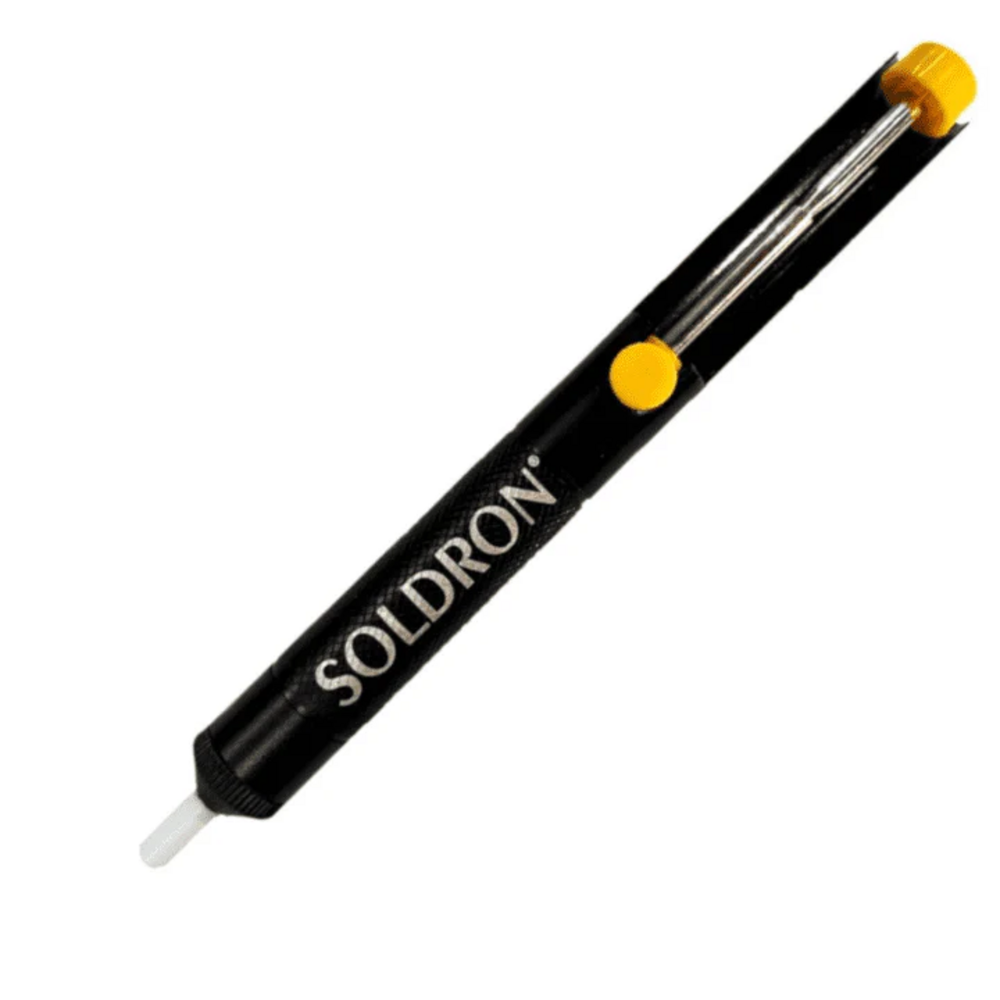 SOLDRON High Quality Black Aluminium Body Desoldering Pump