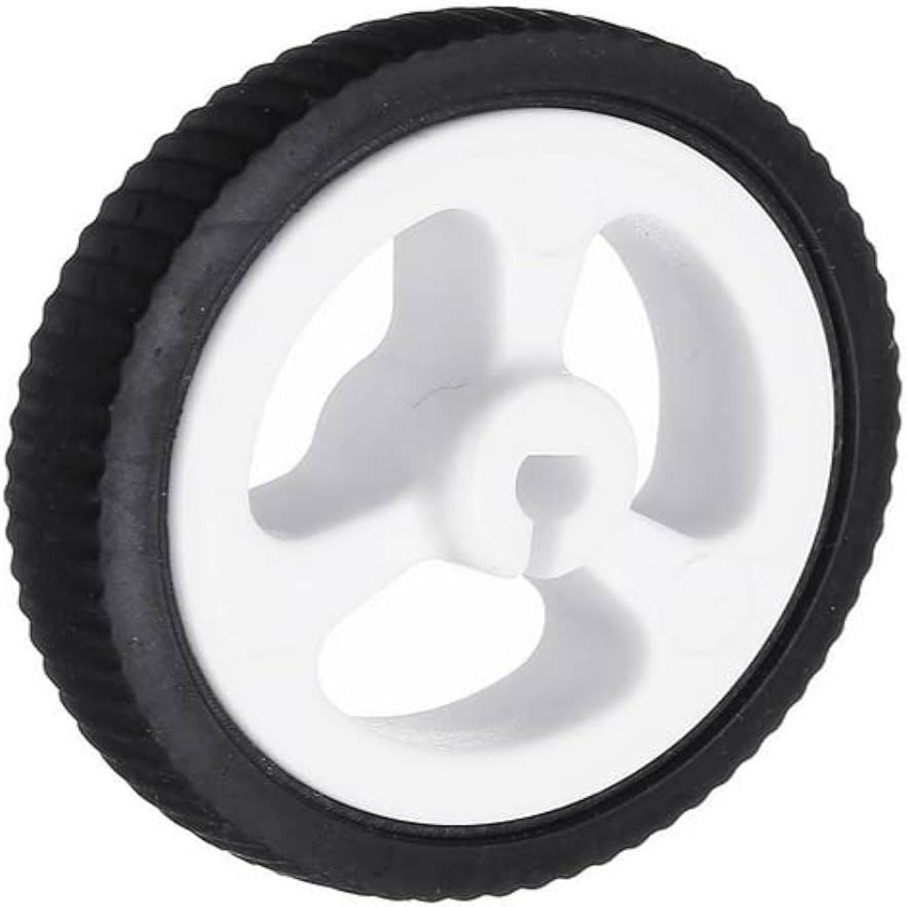 White 3PI miniQ Car Wheel Tyre 34mm for N20 Motor