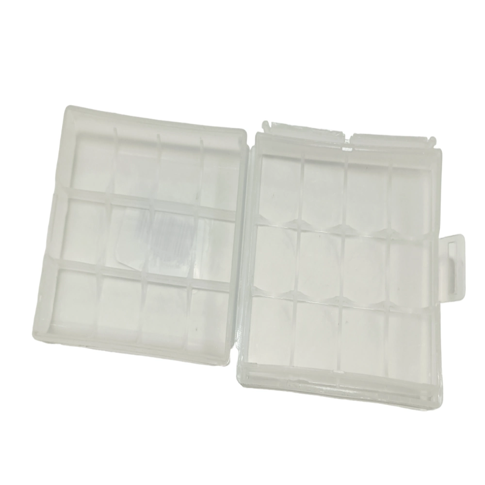Transparent Waterproof 4 x 18650 Battery Portable Clear Plastic Storage Box