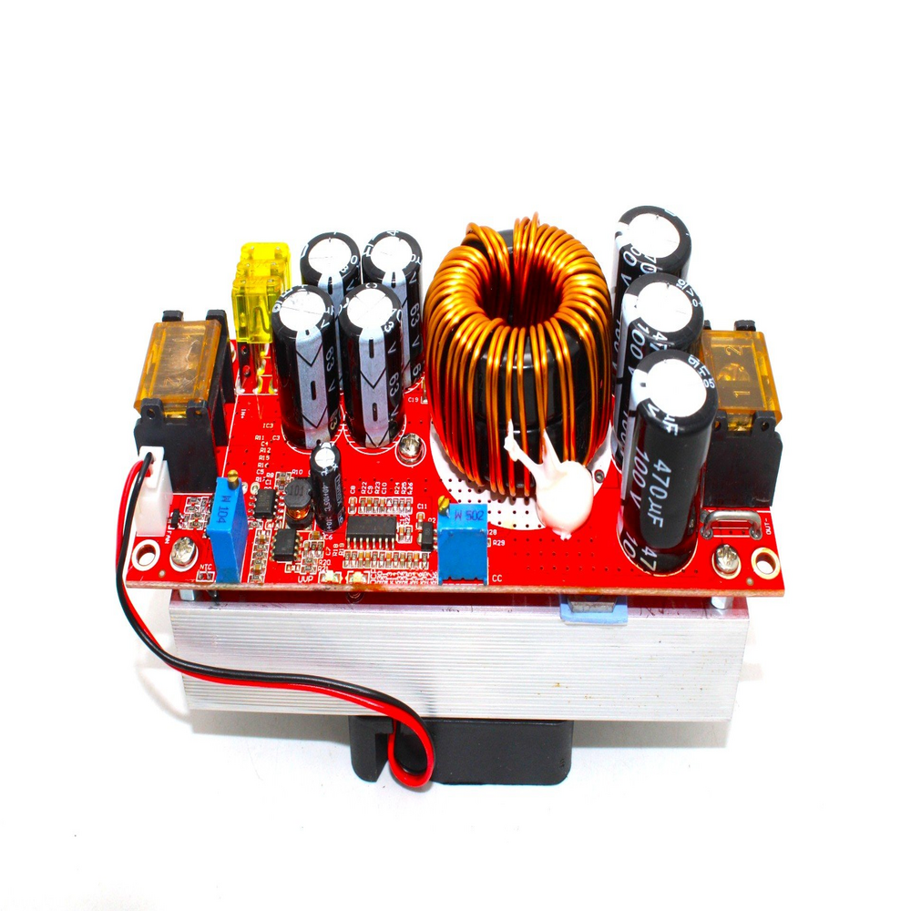 1500W DC-DC 12-48V to, 24-72V Boost Step Up, Converter For Car, Laptop Solar Battery