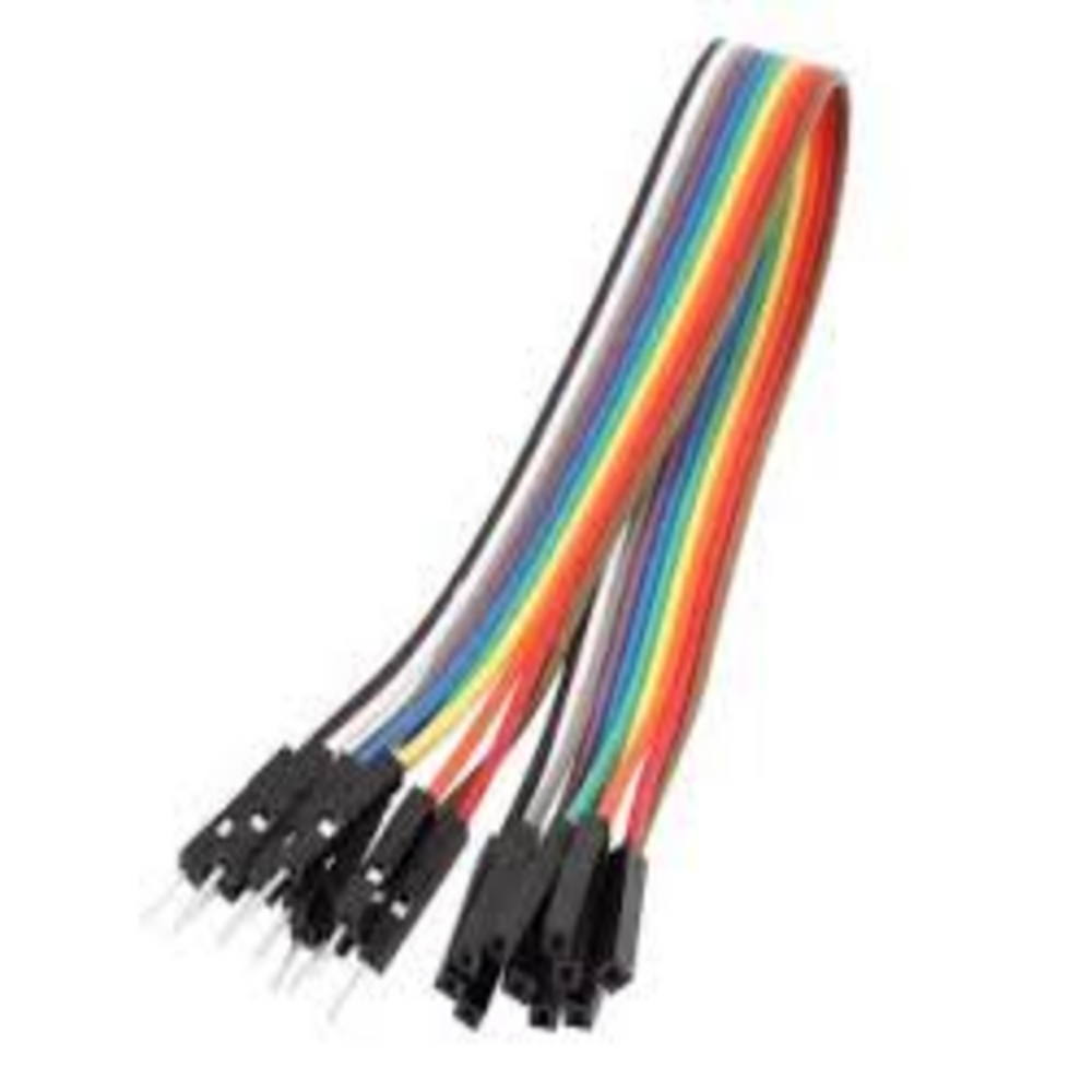 10 Wire Male to Female Jumper Wires – 20cm
