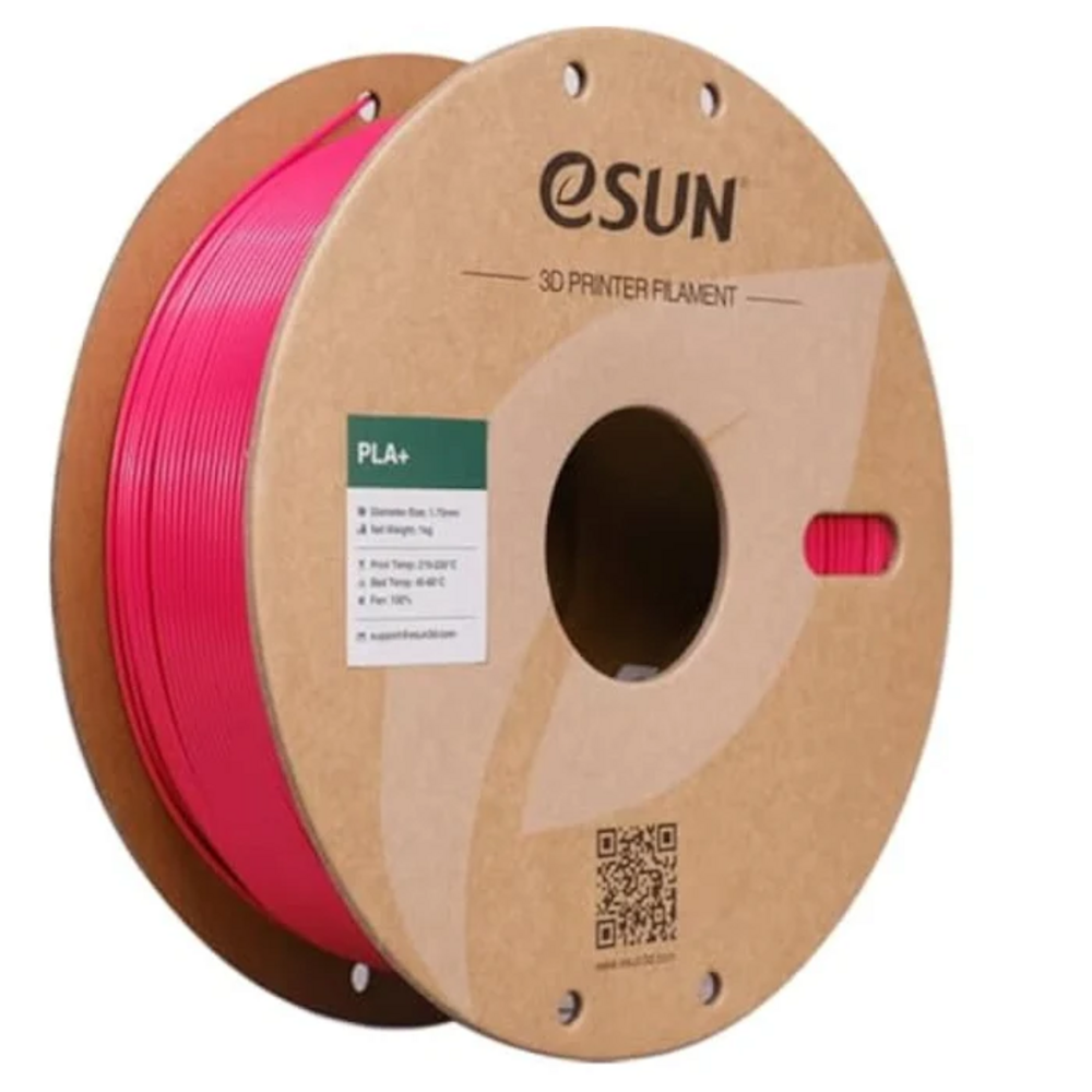 eSun 1.75mm 1kg PLA+ 3D Printing Filament Magenta Color