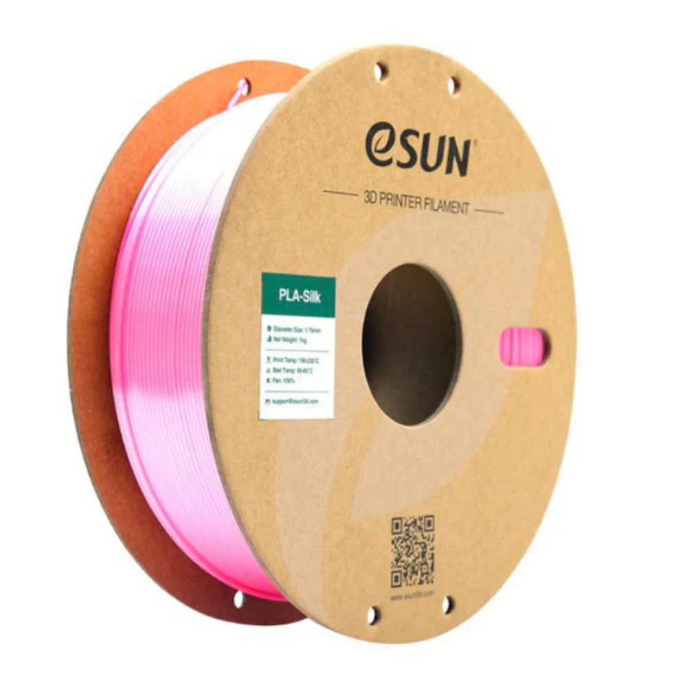 eSun 1.75mm Silk PLA Filament 1kg/roll Pink Color