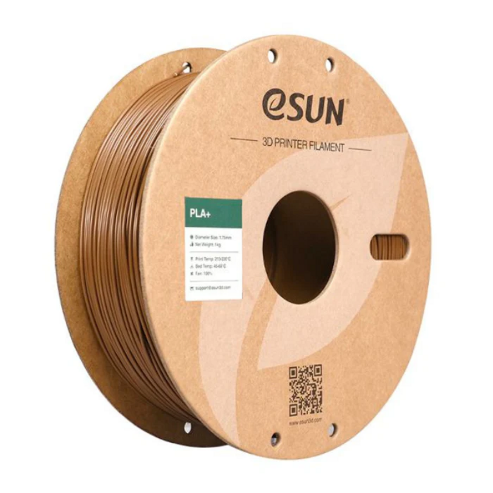 eSun PLA+ 1.75mm 1kg 3D Printing Filament Brown Color