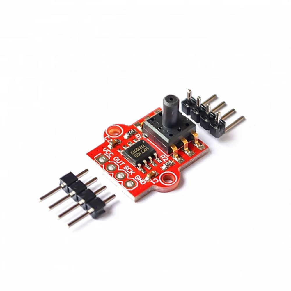 Hx710B air pressure (0-40Kpa) sensor module with straight