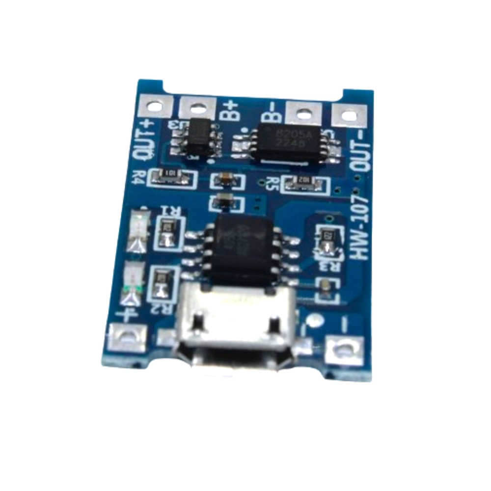 TP4056 1A Li-Ion Battery Charging Board Micro USB with Current Protection - Image 3