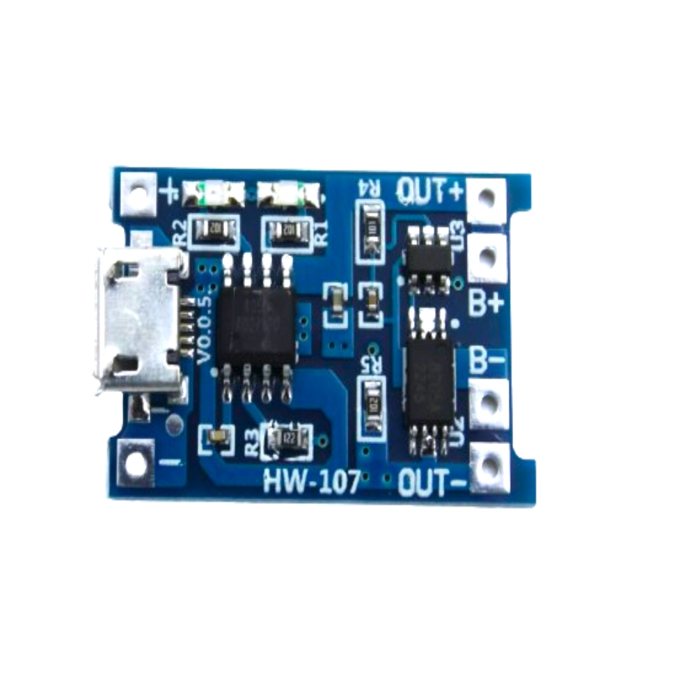 TP4056 1A Li-Ion Battery Charging Board Micro USB with Current Protection