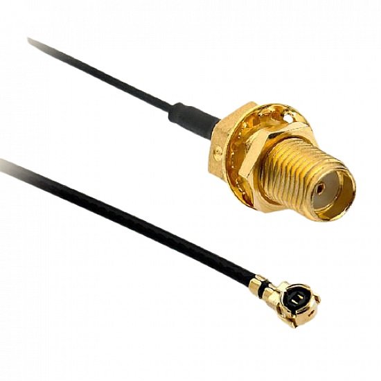 15CM RP-SMA Female to IPEX4 Connector Cable 11mm RG0.81