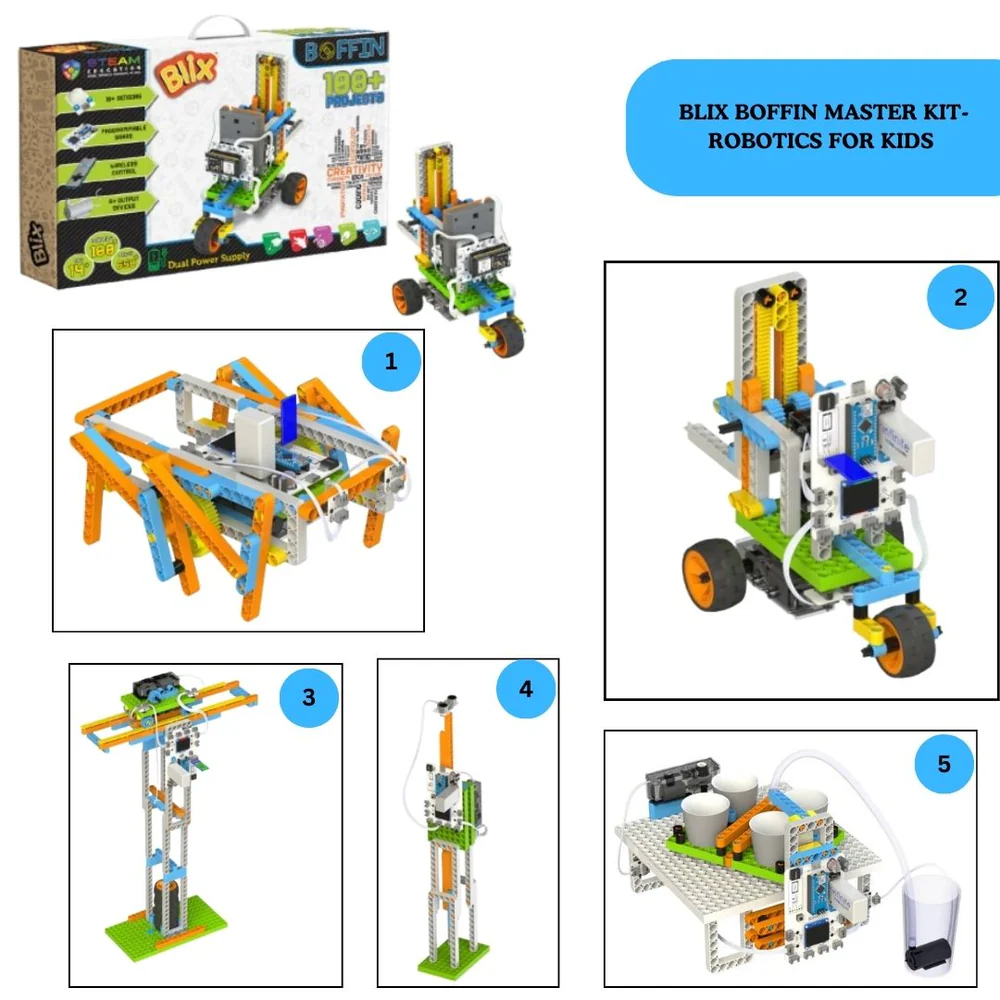BLIX BOFFIN MASTER KIT- ROBOTICS FOR KIDS