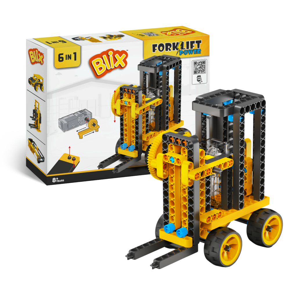 BLIX FORKLIFT POWER – STEM TOYS FOR KIDS - Atom Lab